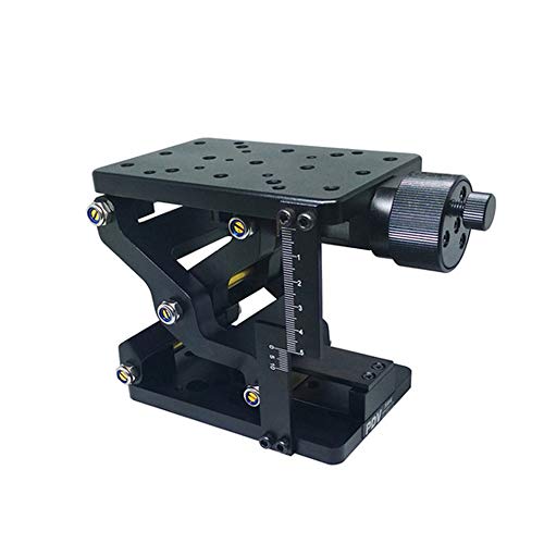 EC Tool Z軸ステージ 60mmストローク 実験用 昇降台 精密ラボジャッキ 科学研究用 作業台 標尺搭載